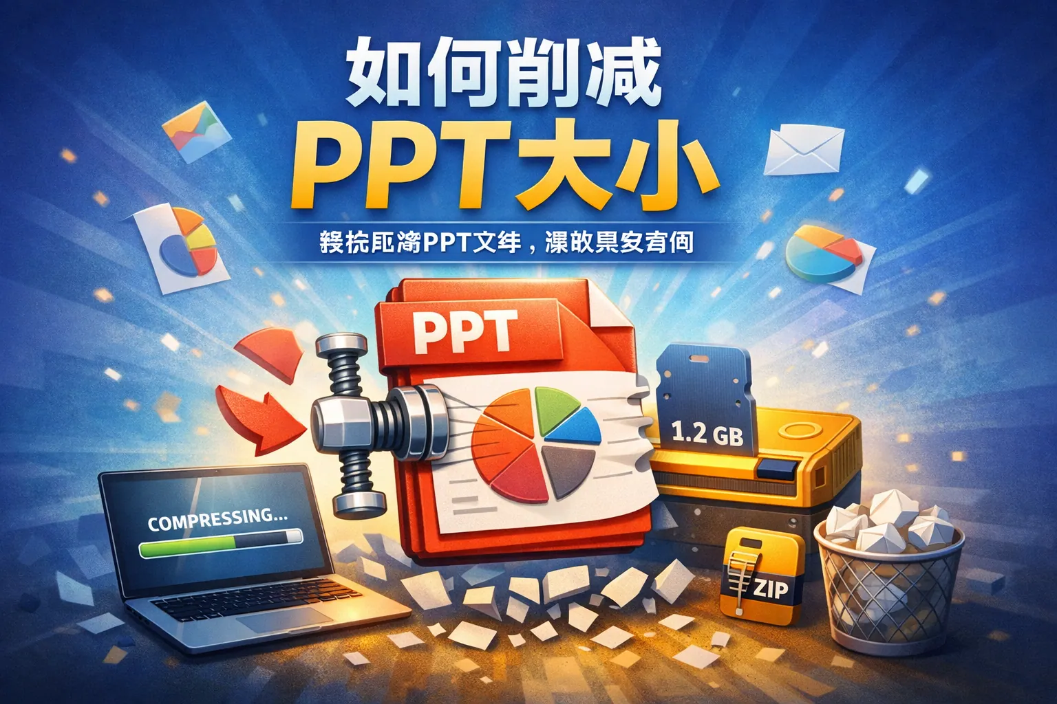 如何削减PPT大小