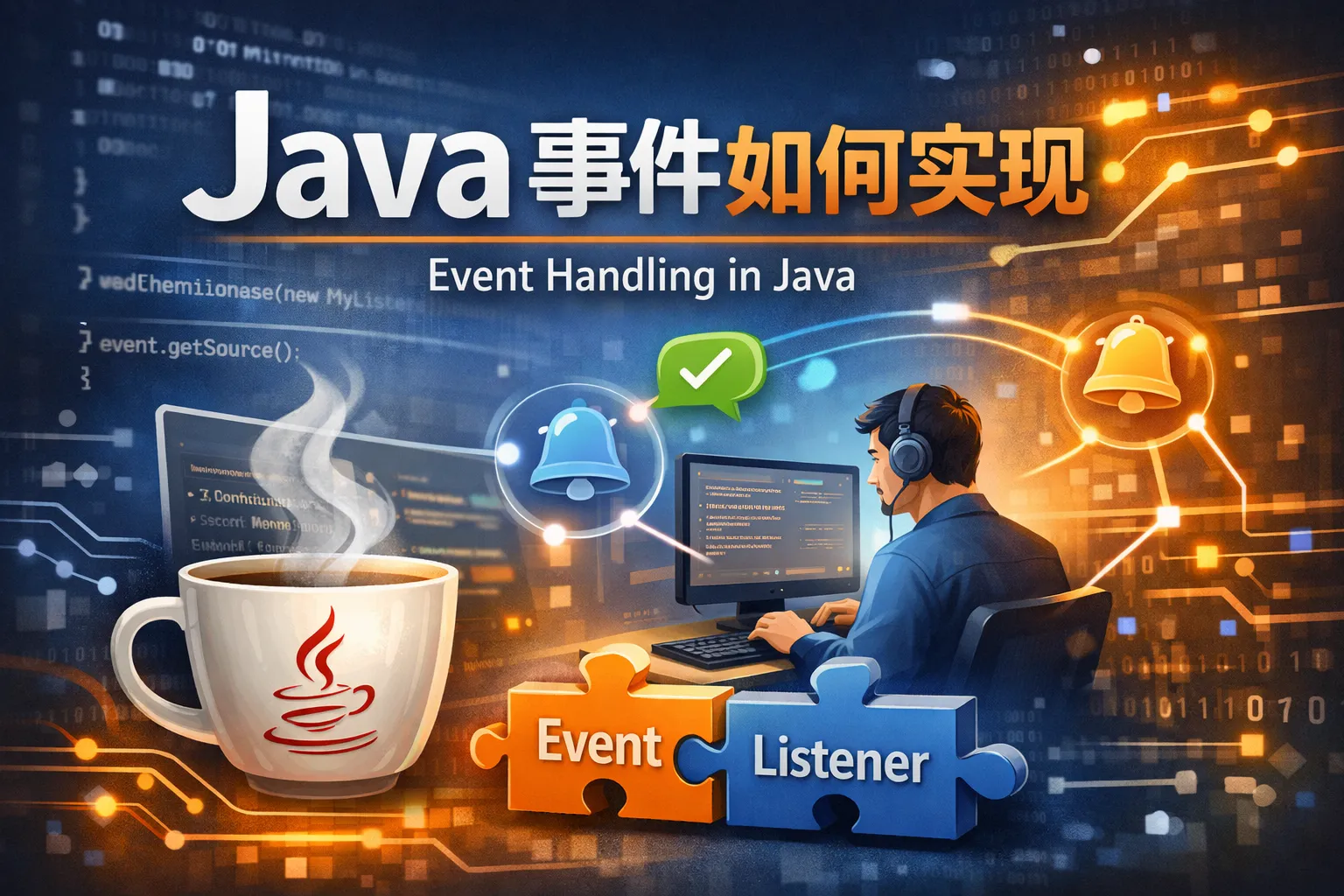 java事件如何实现