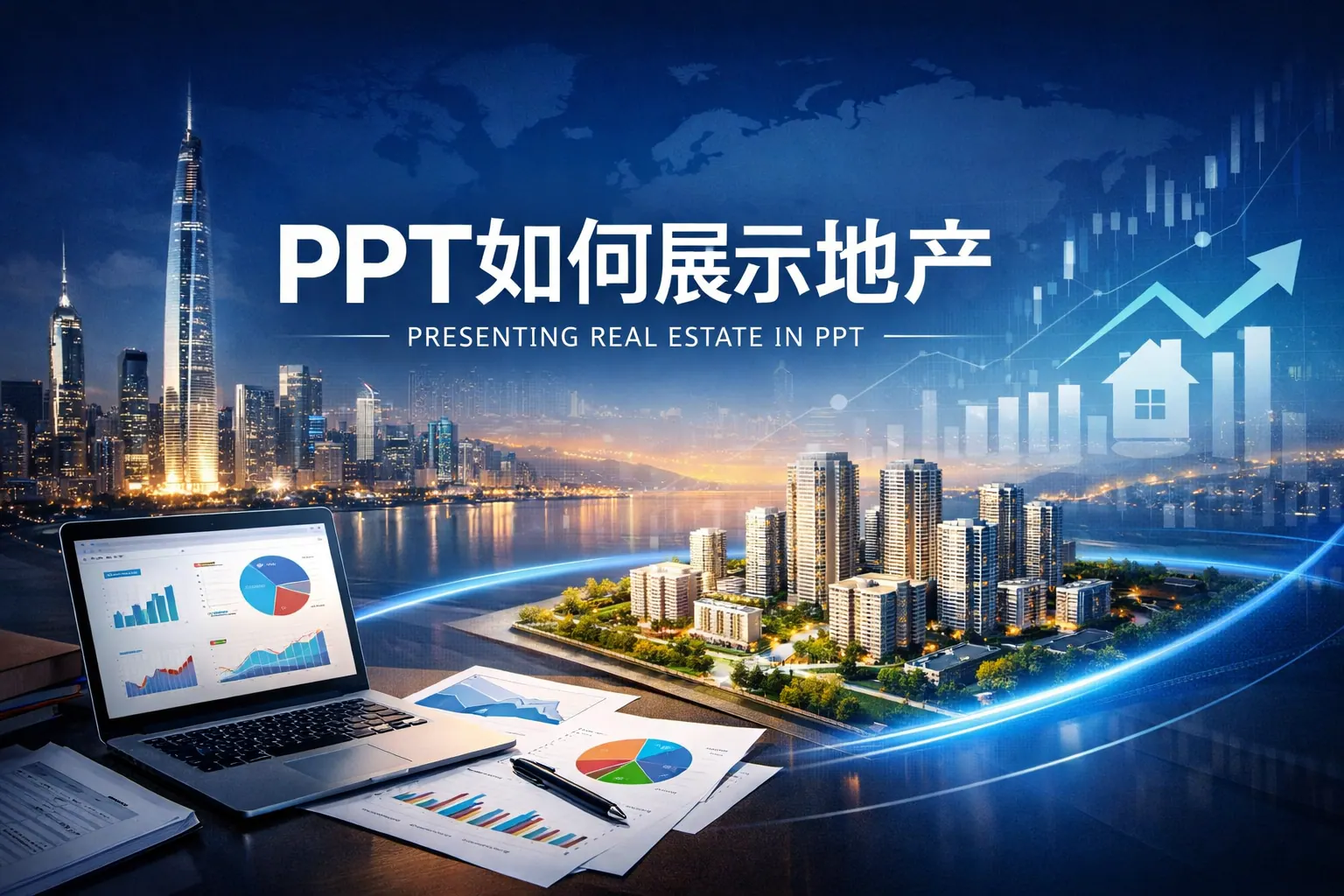 ppt如何展示地产