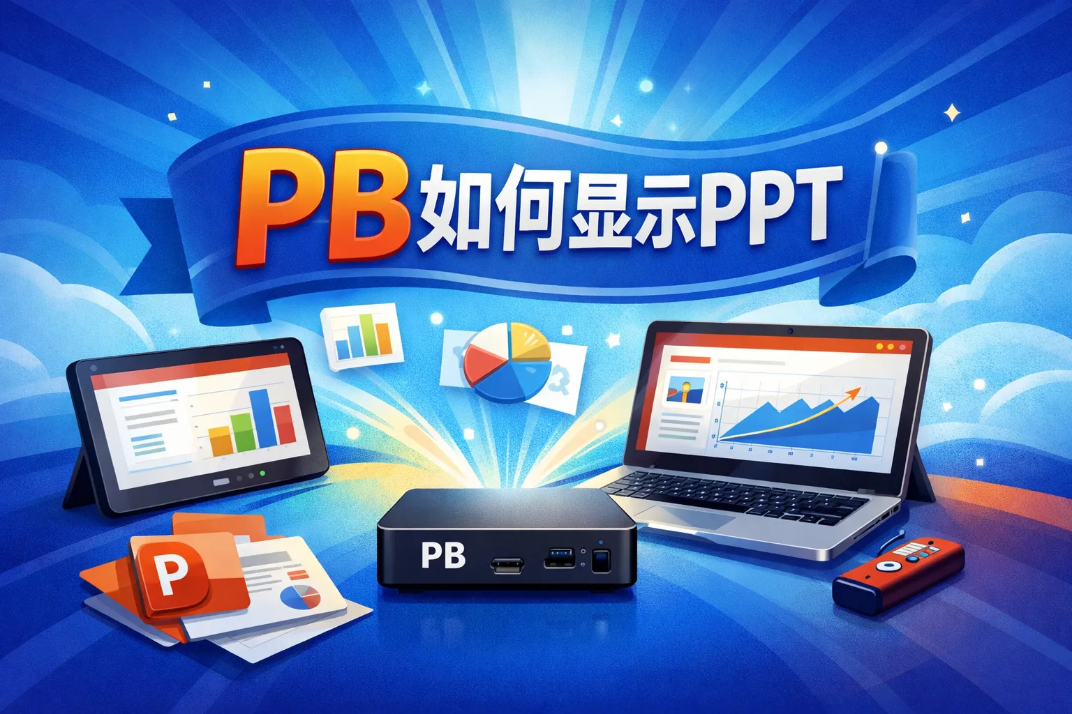 pb如何显示ppt