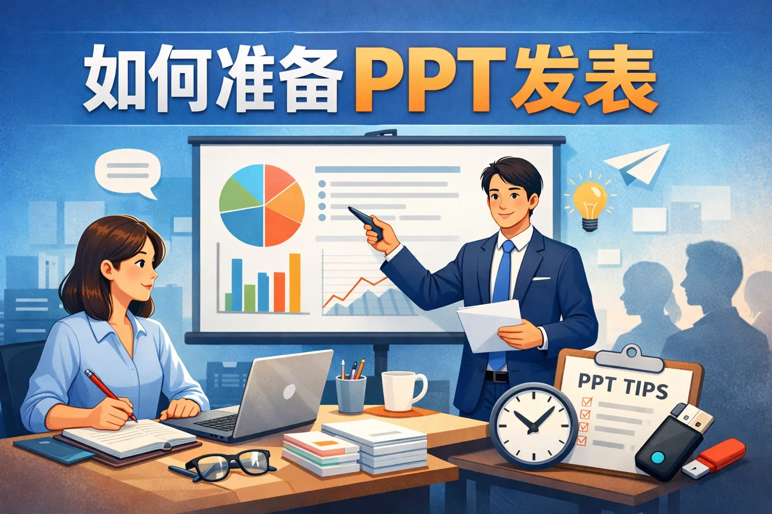 如何准备ppt发表