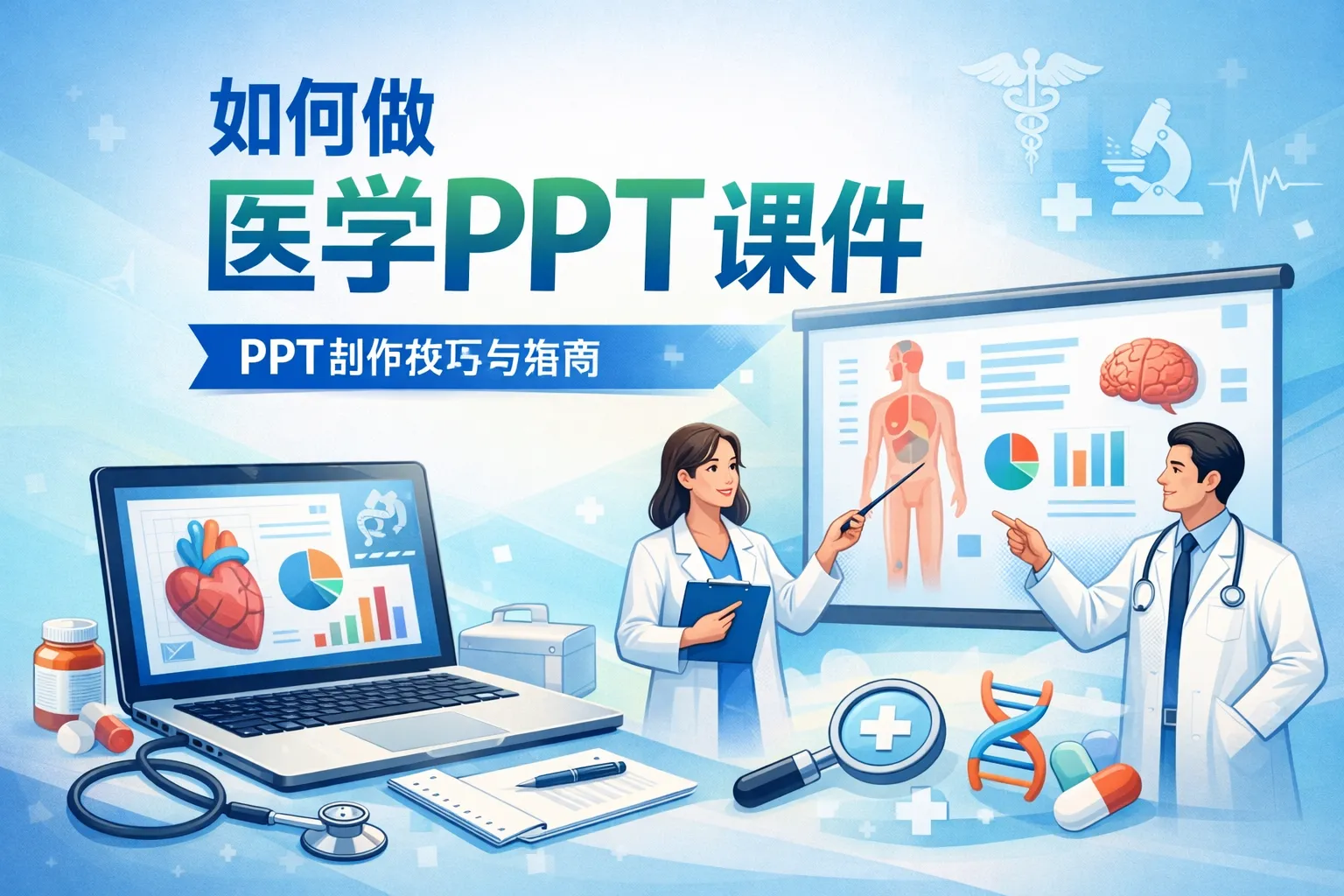 如何做医学ppt课件ppt课件ppt