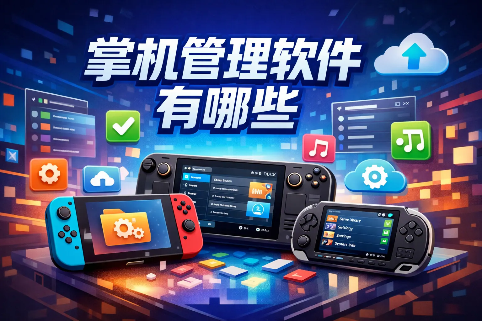 掌机管理软件有哪些