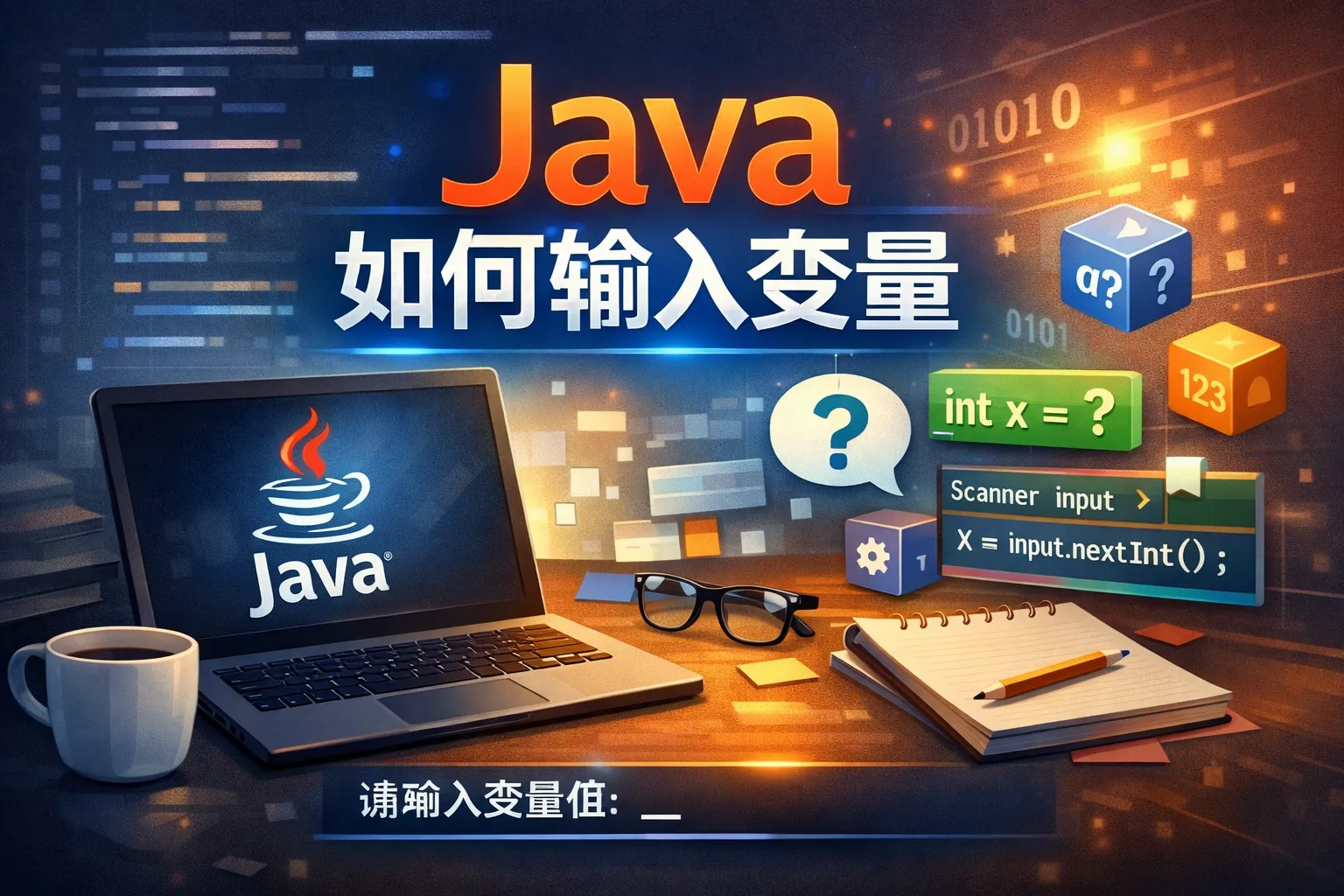 java 如何输入变量