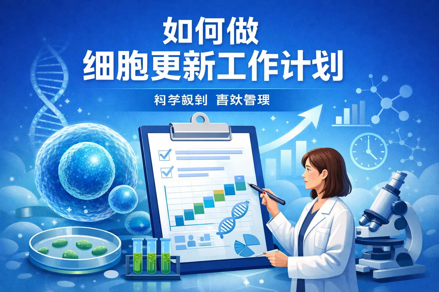 如何做细胞更新工作计划