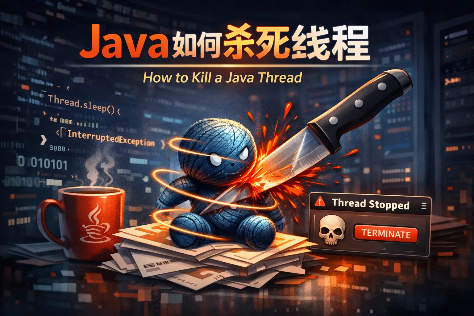 java如何杀死线程