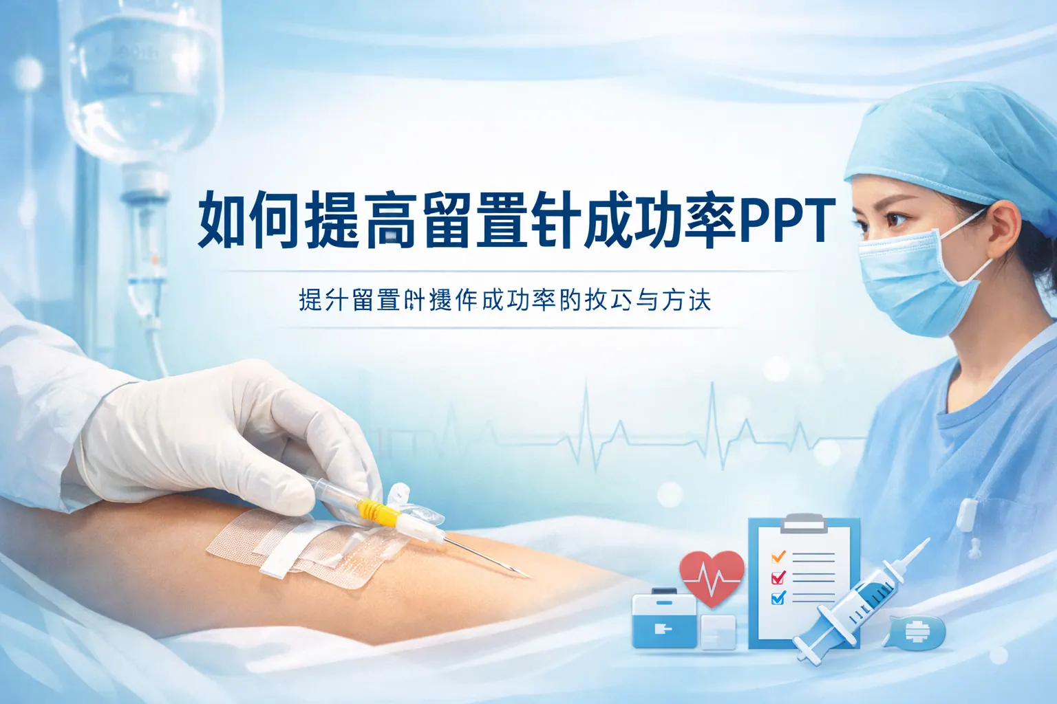 如何提高留置针成功率ppt