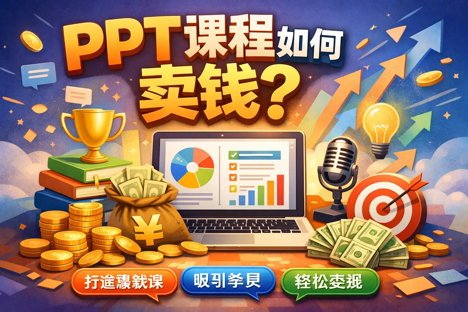 ppt课程如何卖钱