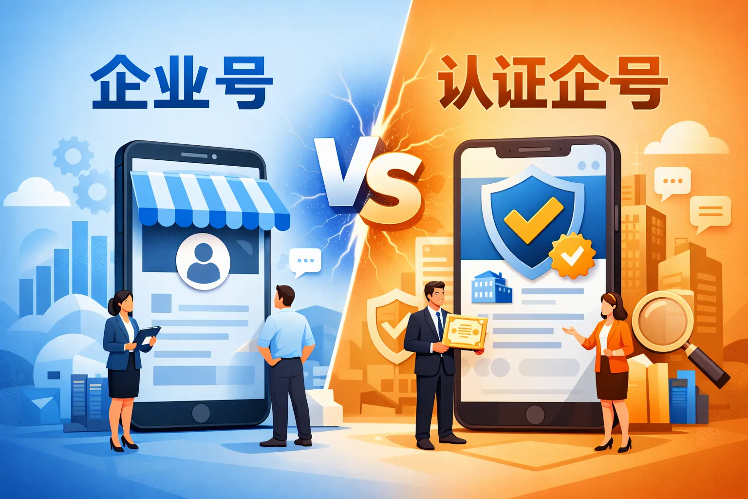 企业号与认证企号的区别