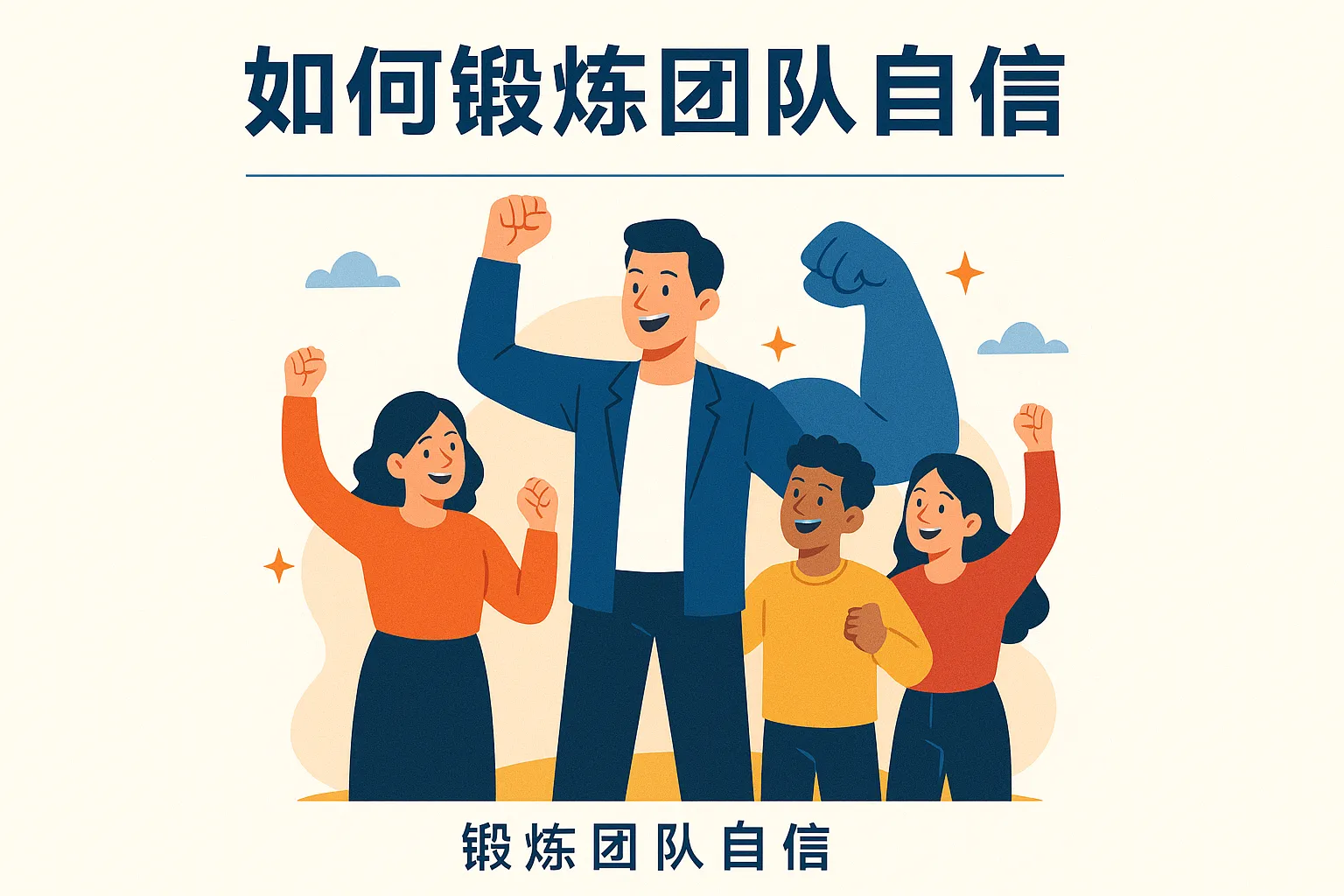 如何锻炼团队自信