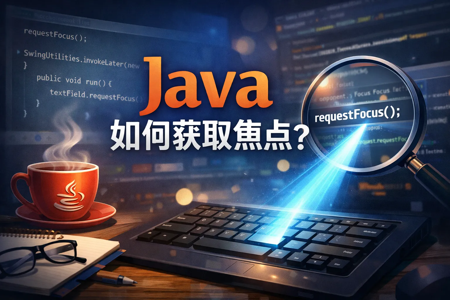java如何获取焦点
