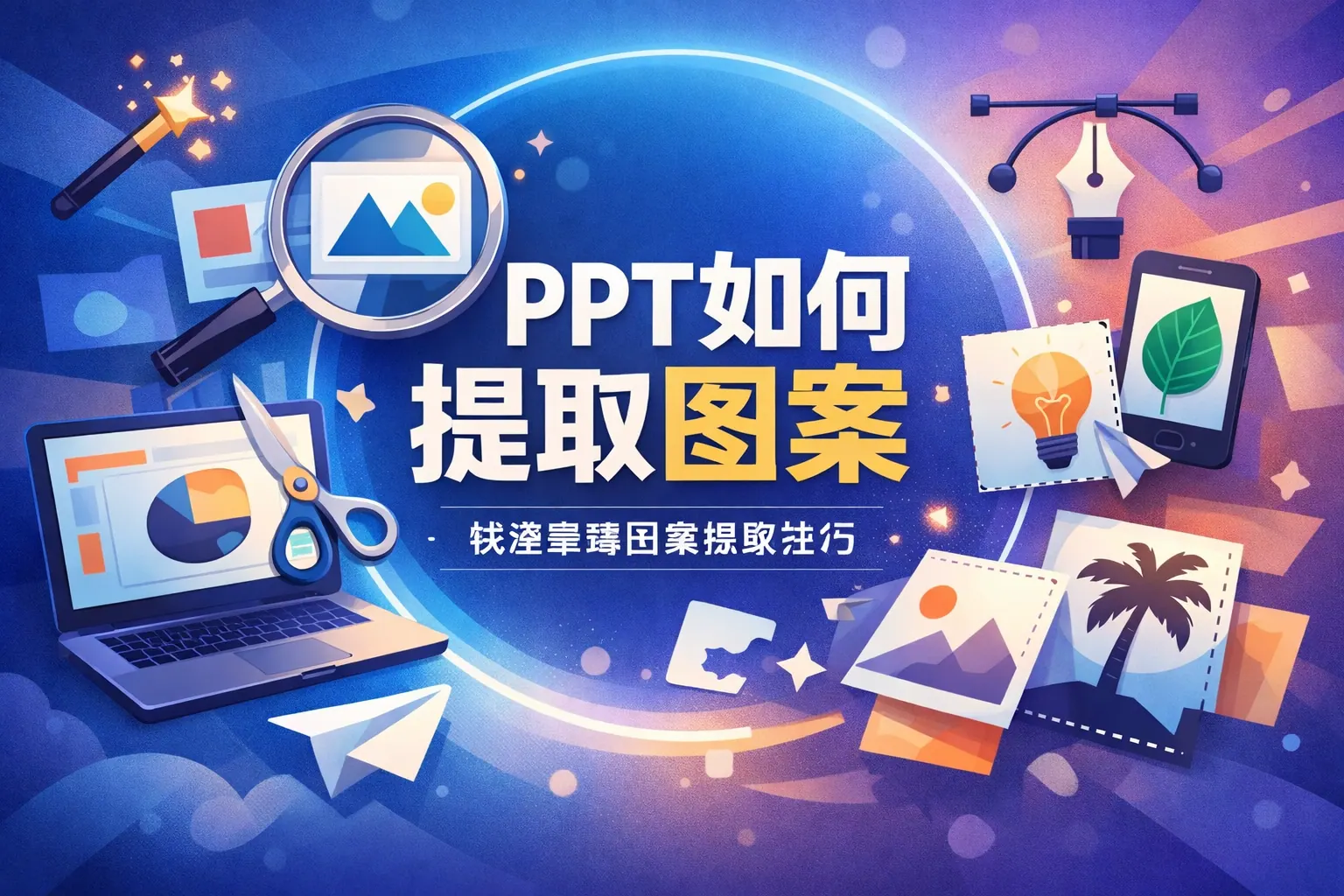 ppt如何提取图案