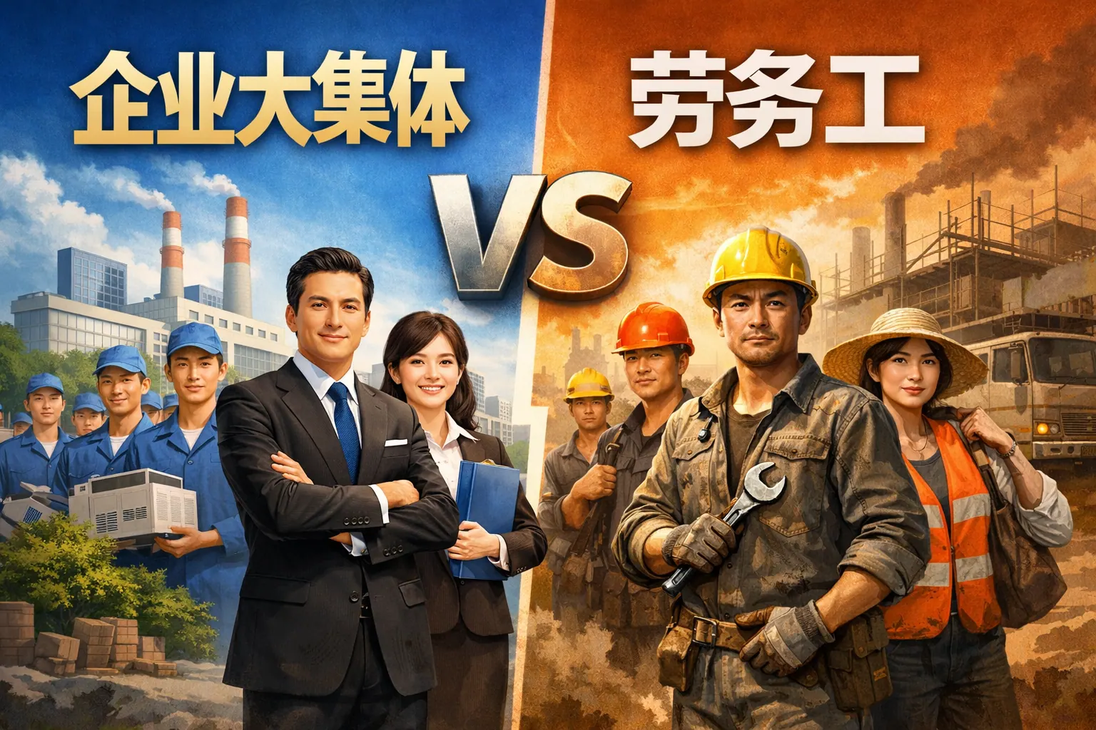 企业大集体与劳务工区别