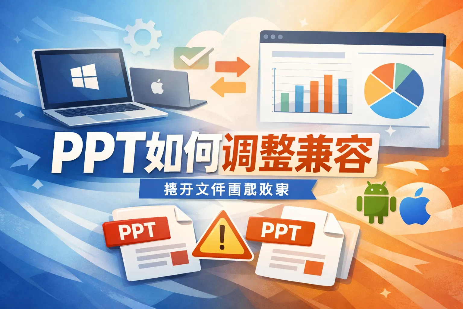 ppt如何调整兼容