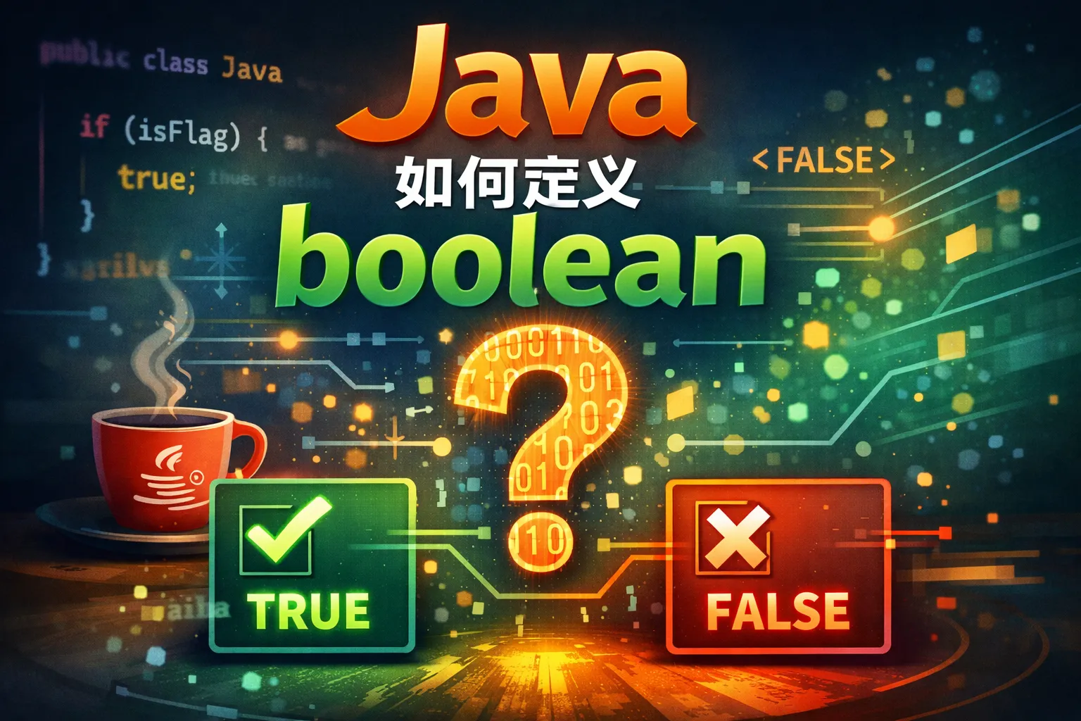 Java如何定义boolean