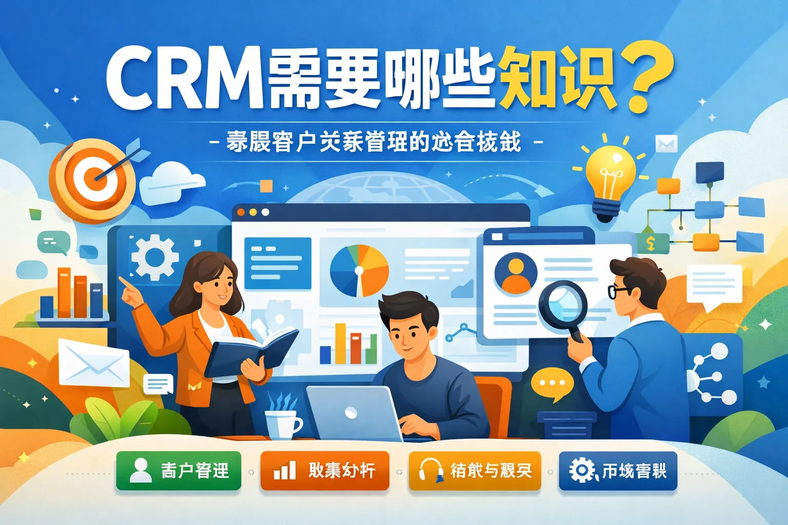 写个crm需要哪些知识