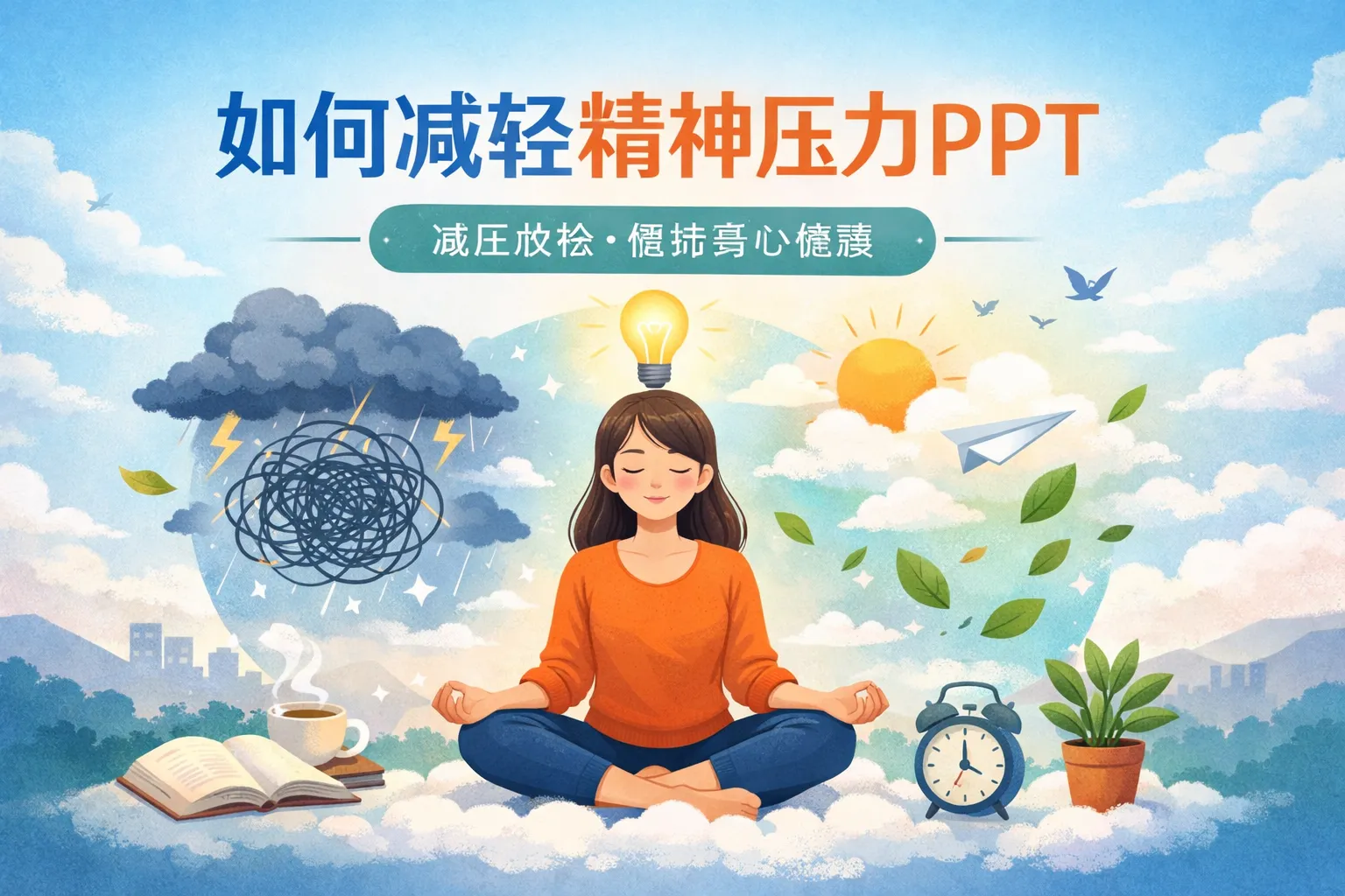 如何减轻精神压力ppt