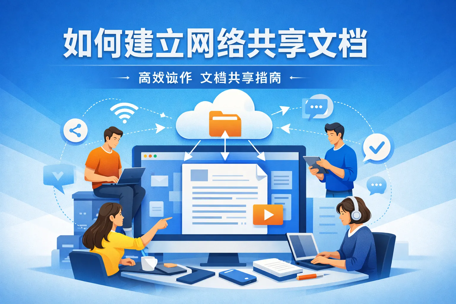 如何建立网络共享文档