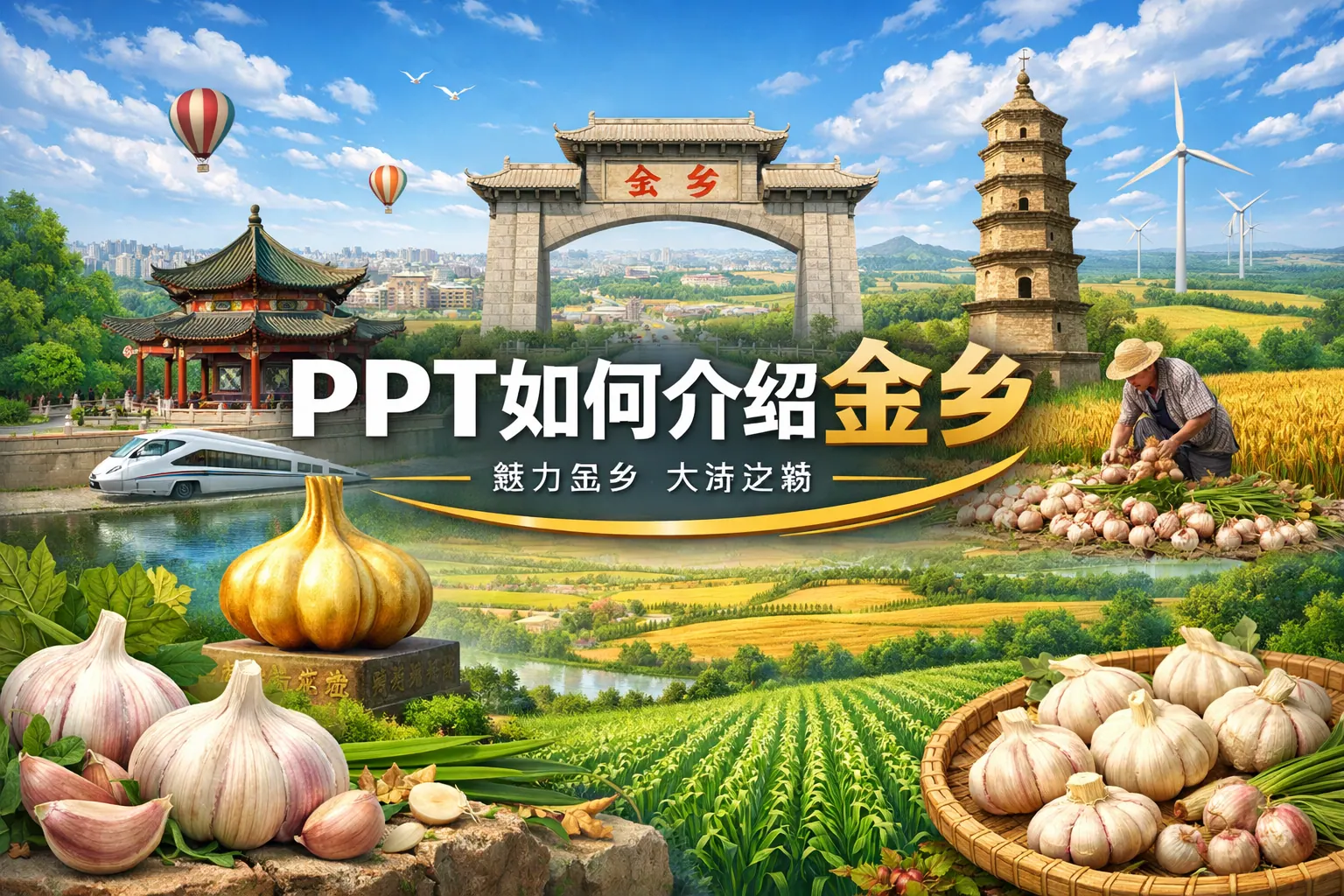 ppt如何介绍金乡