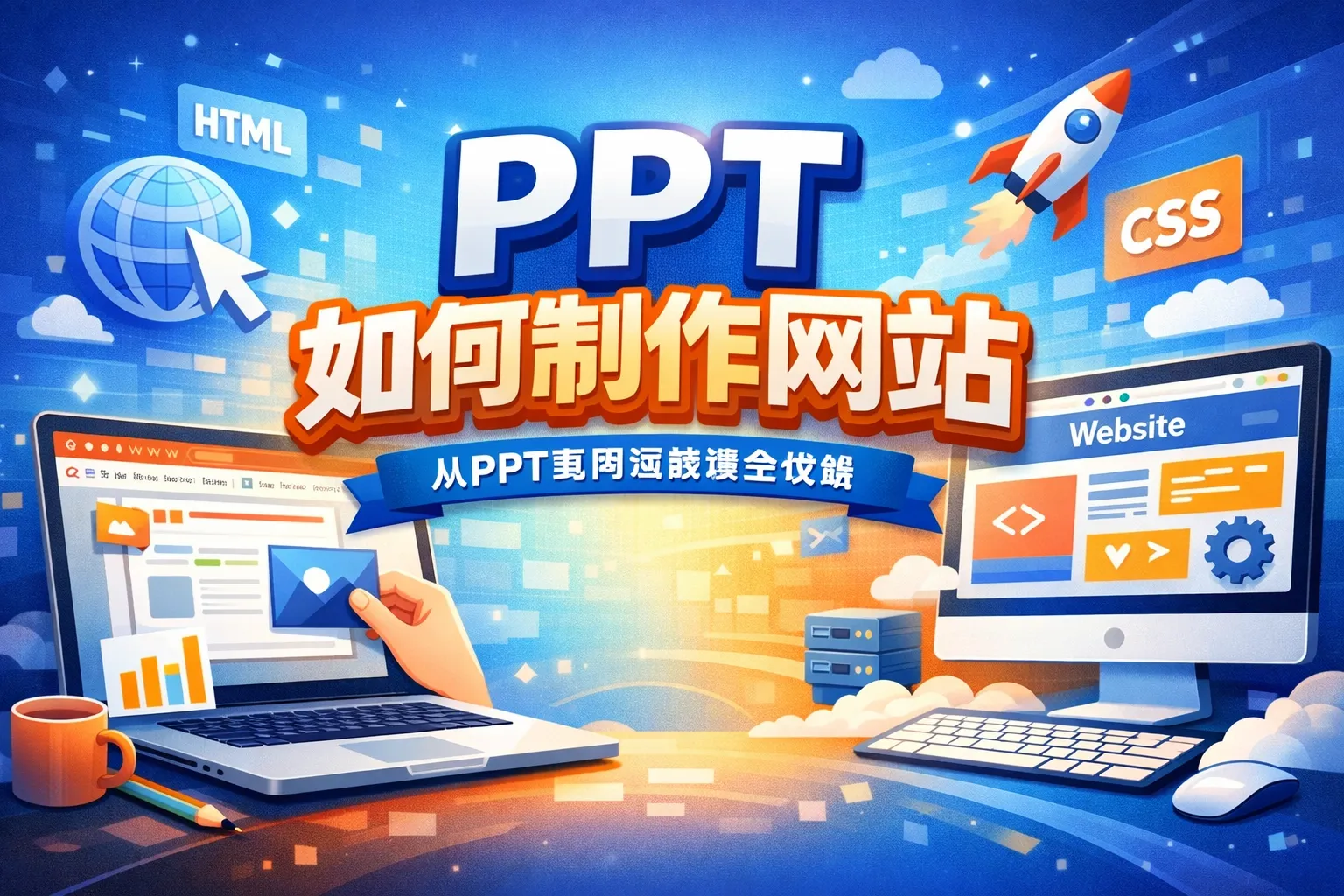 ppt如何制作网站
