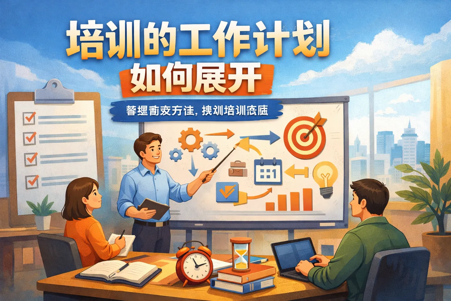 培训的工作计划如何展开