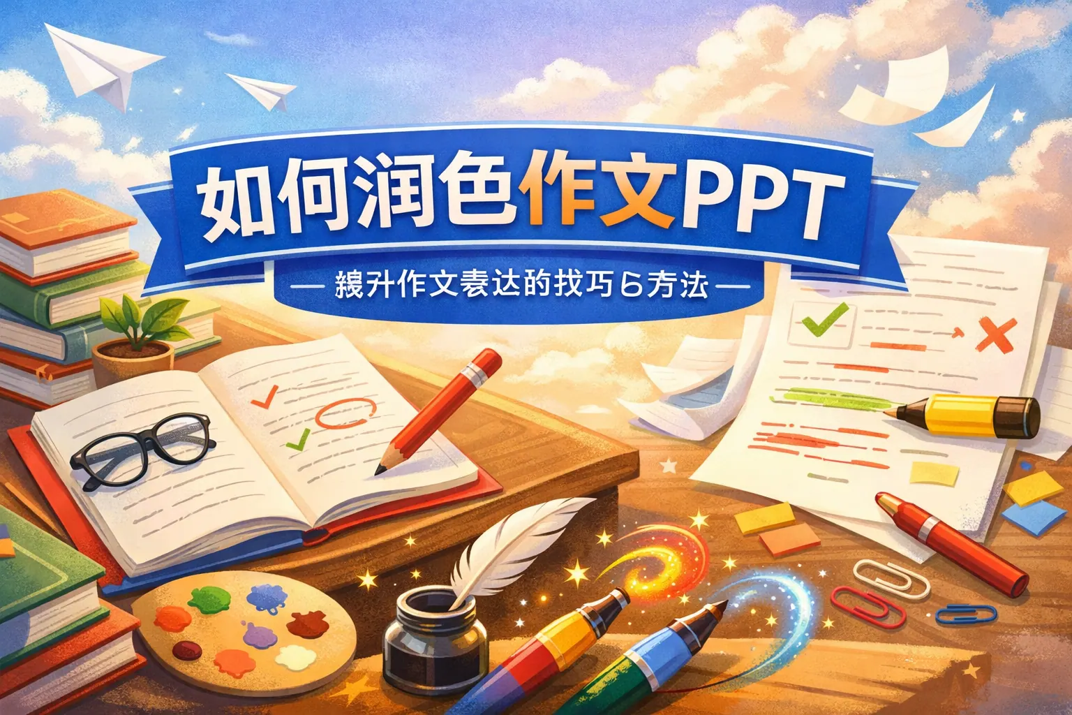 如何润色作文ppt