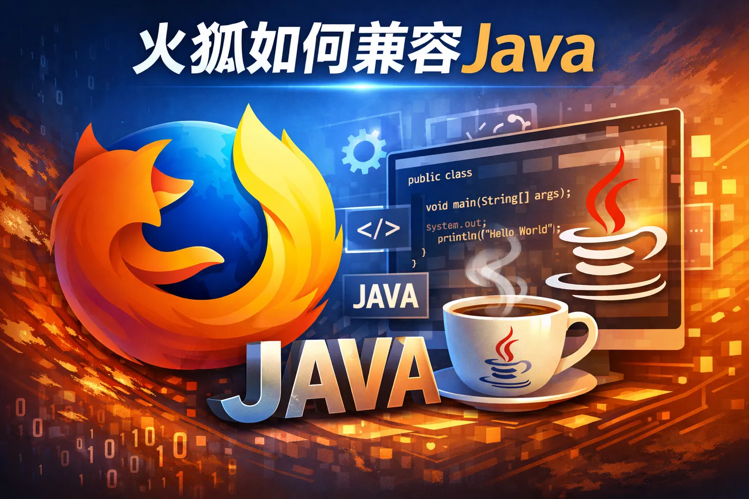 火狐如何兼容java