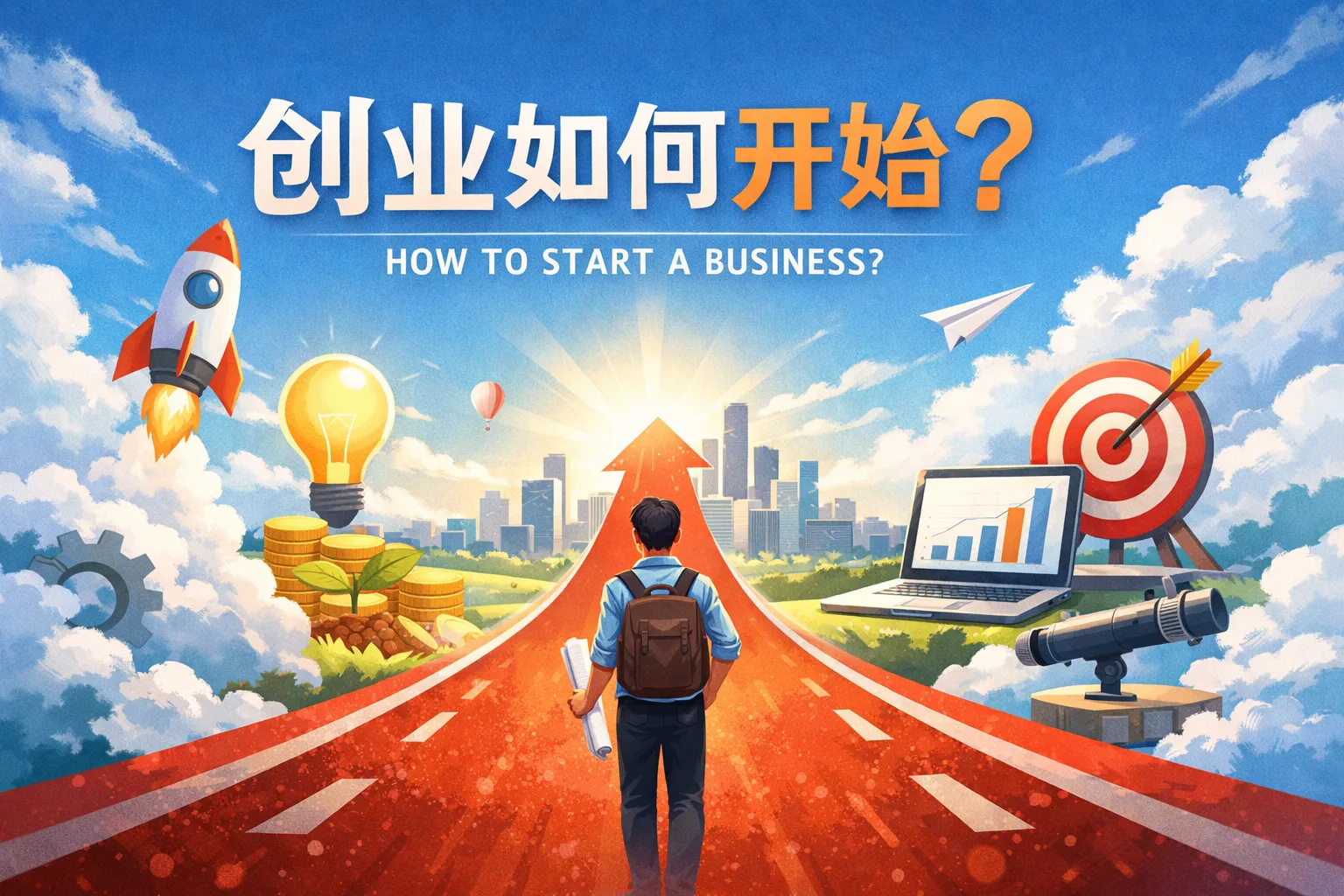 创业如何开始ppt