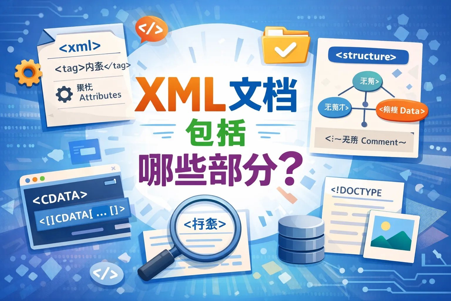 xml文档包括哪些部分