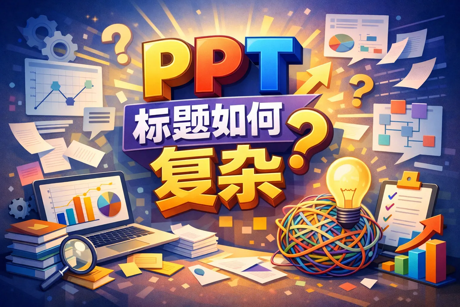ppt标题如何复杂