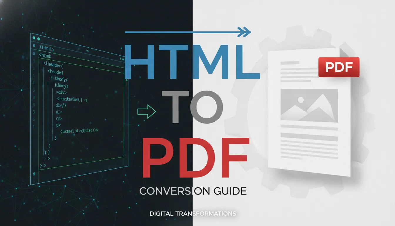 如何把html转换成pdf