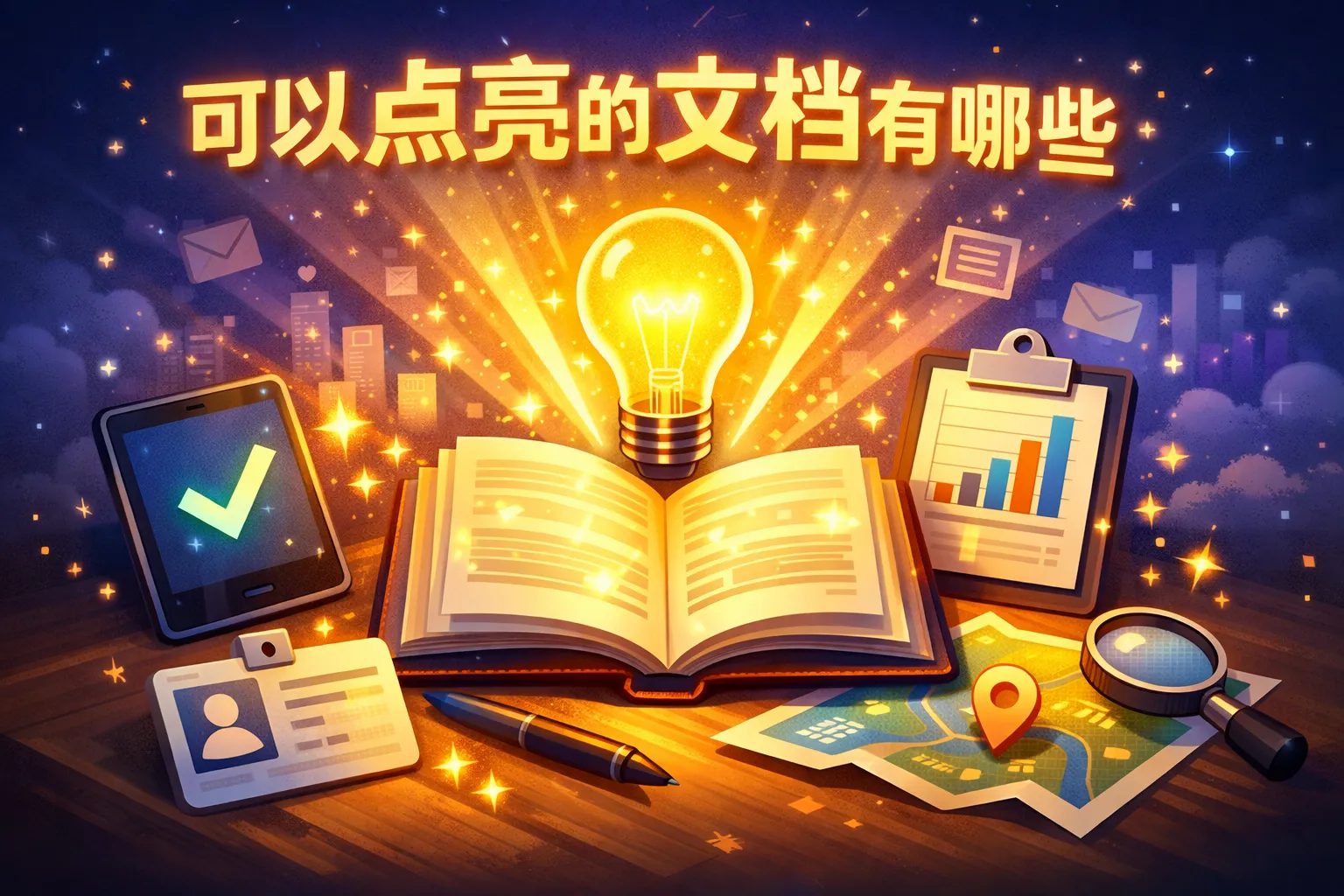 可以点亮的文档有哪些