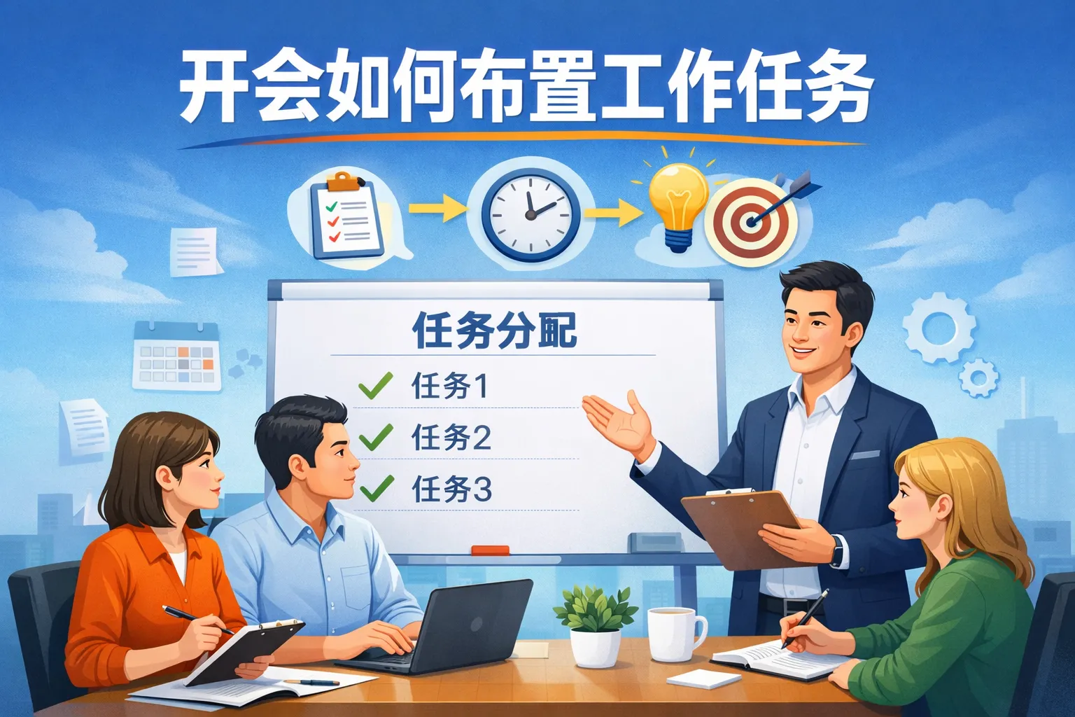 开会如何布置工作任务
