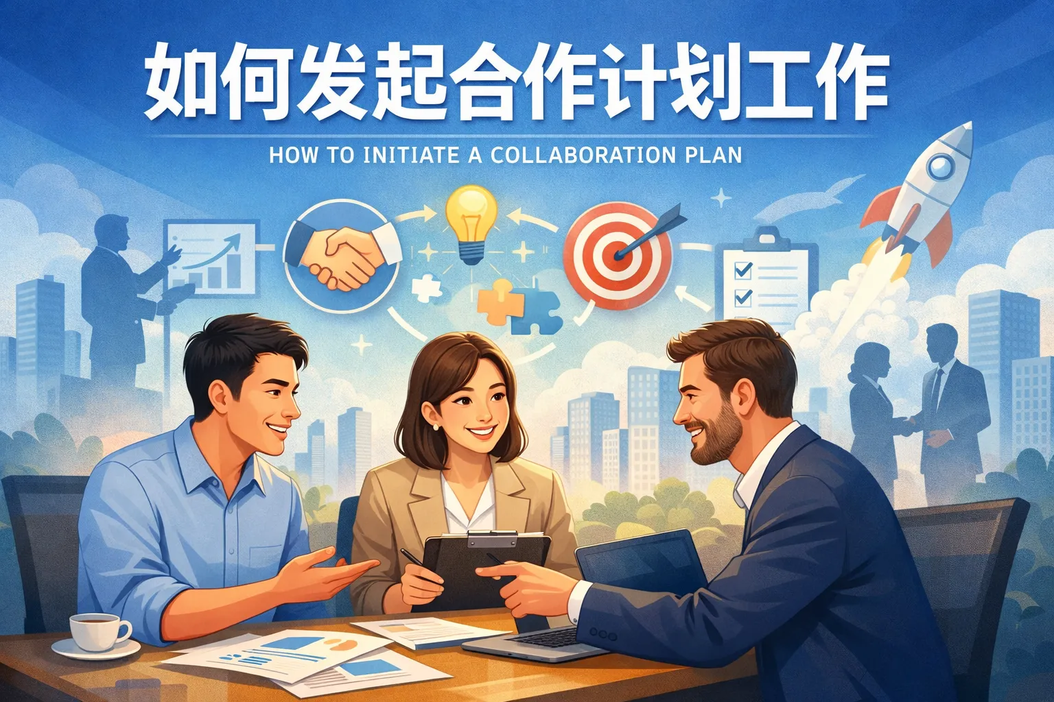 如何发起合作计划工作