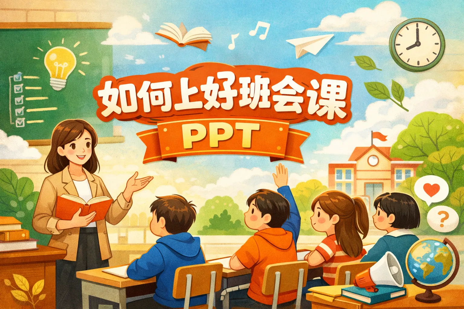 如何上好班会课ppt