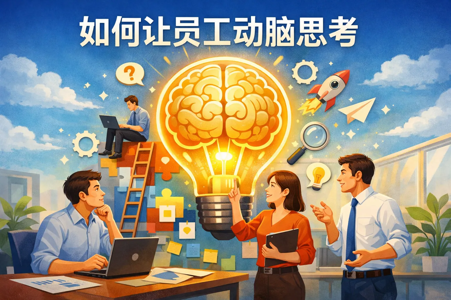 如何让员工动脑思考