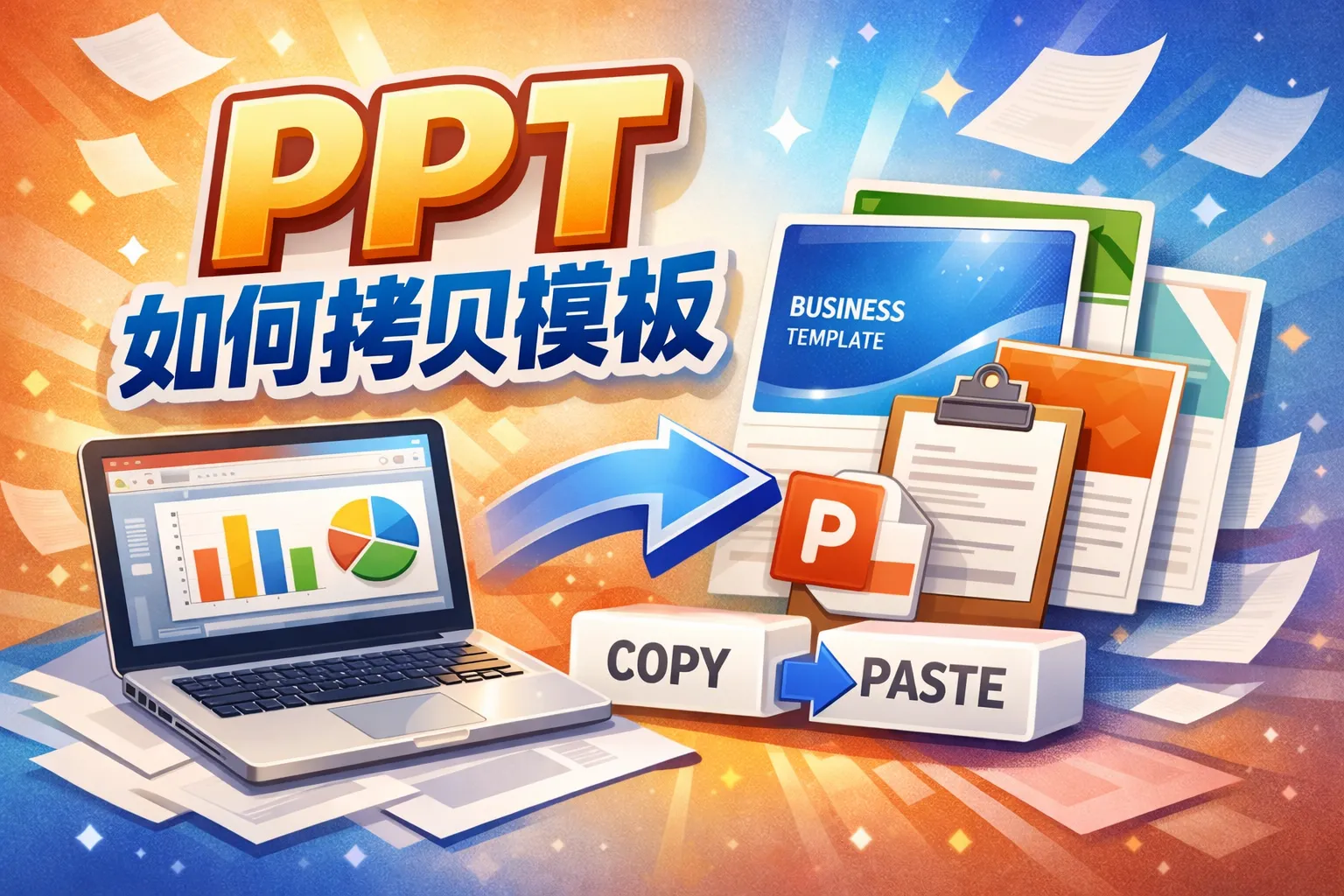 ppt如何拷贝模板