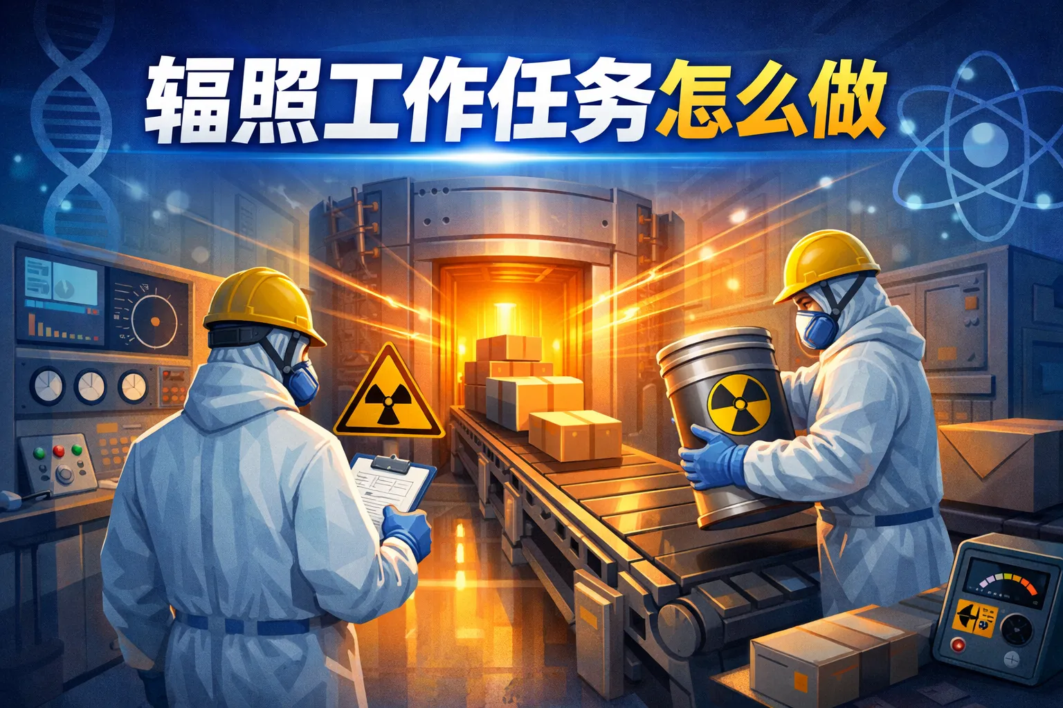 辐照工作任务怎么做