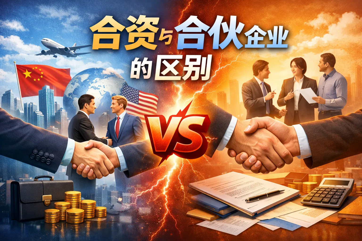 合资与合伙企业的区别