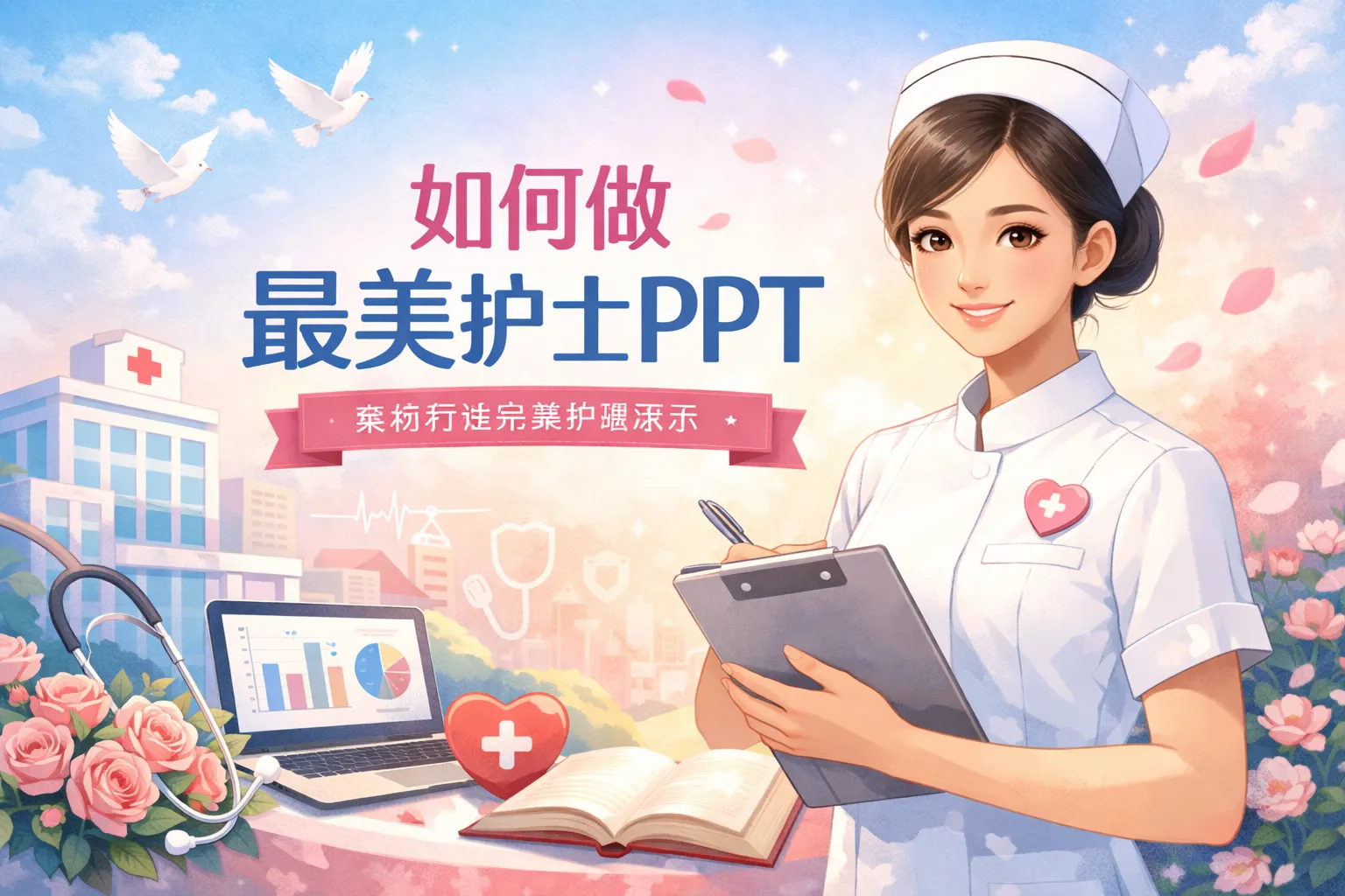 如何做最美护士ppt