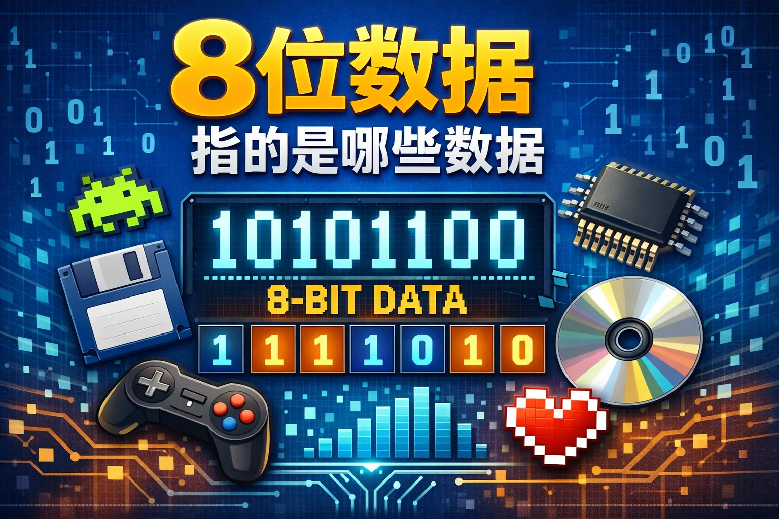 8位数据指的是哪些数据