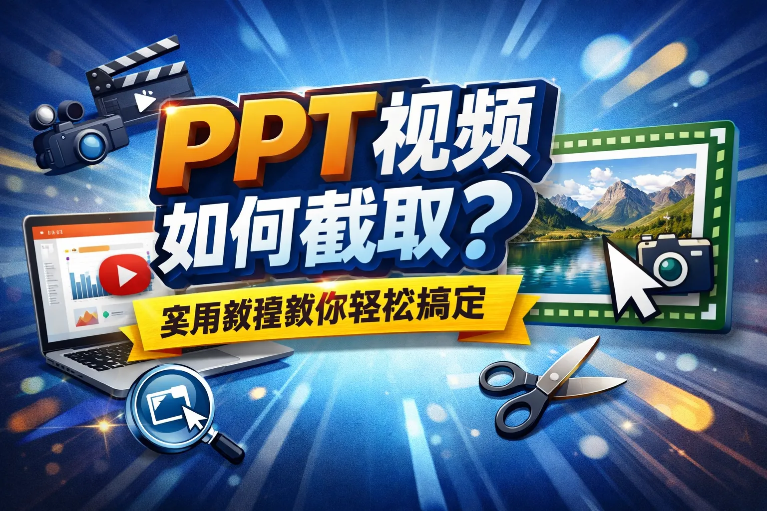 ppt视频如何截取