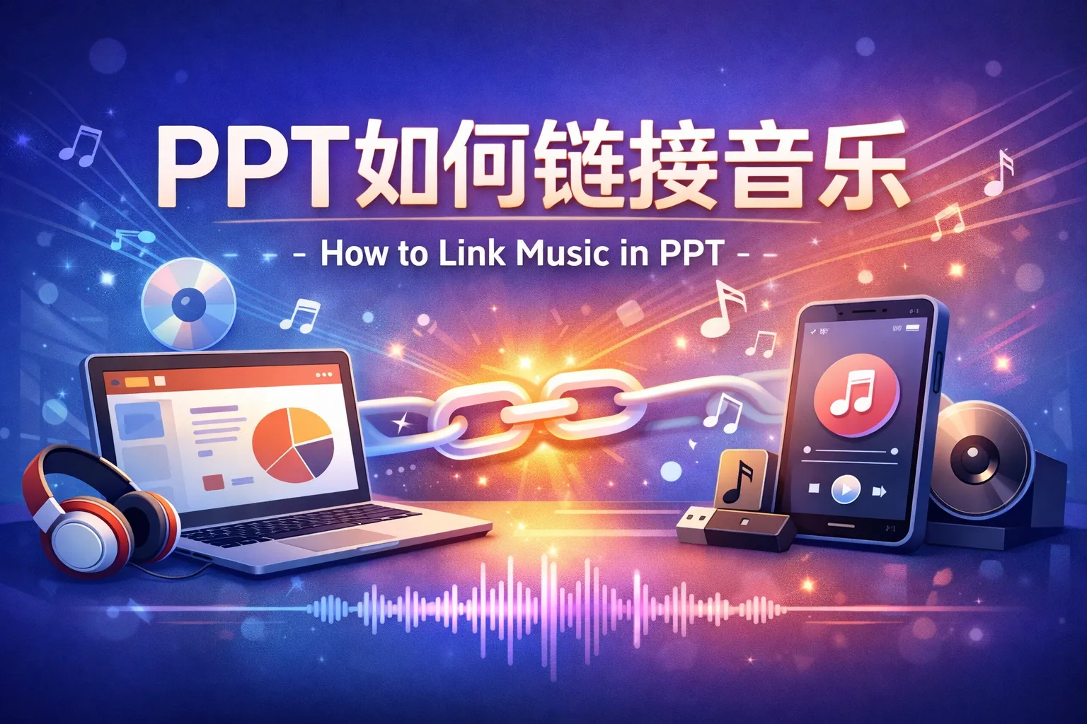 ppt如何链接音乐