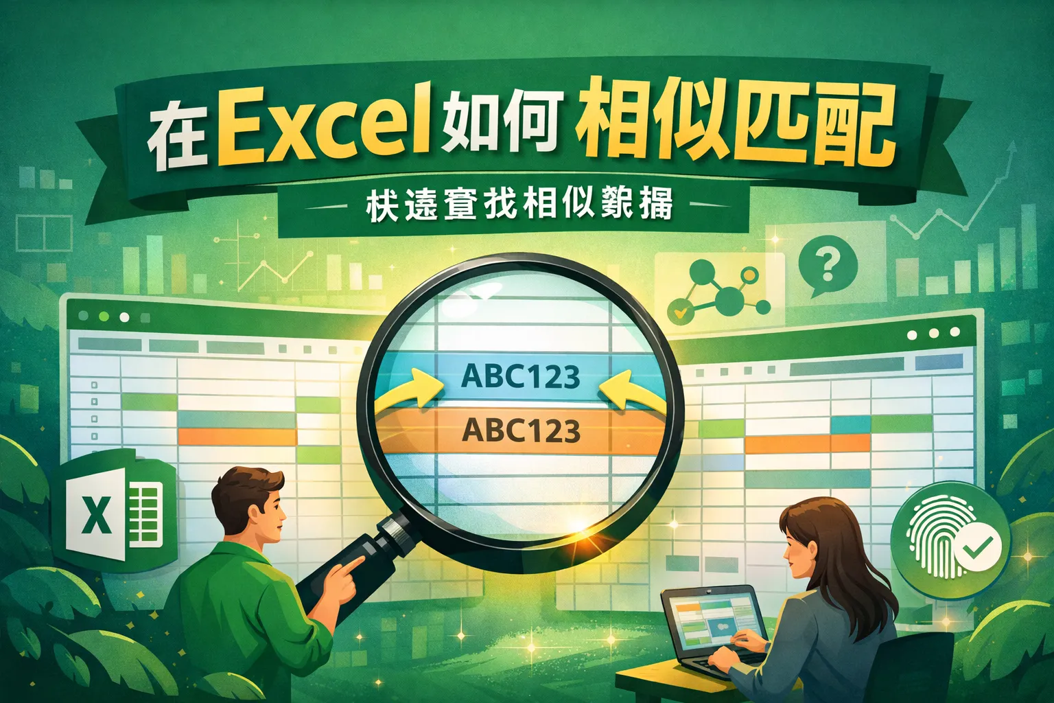 在excel如何做相似匹配