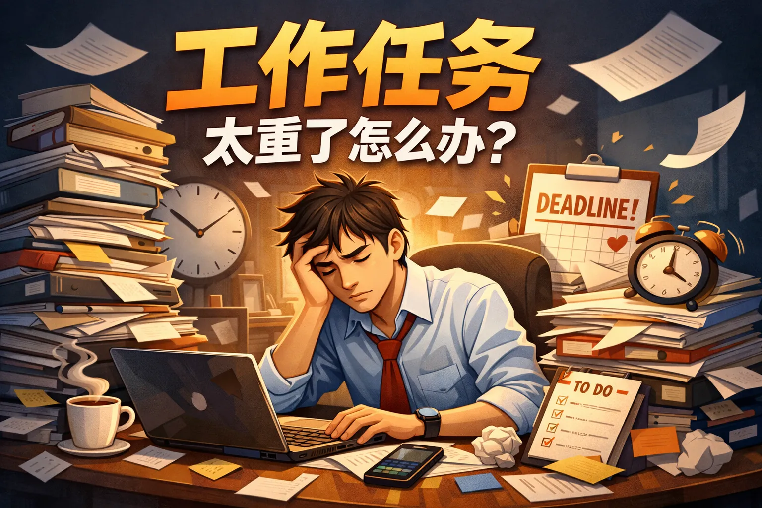 工作任务太重了怎么办