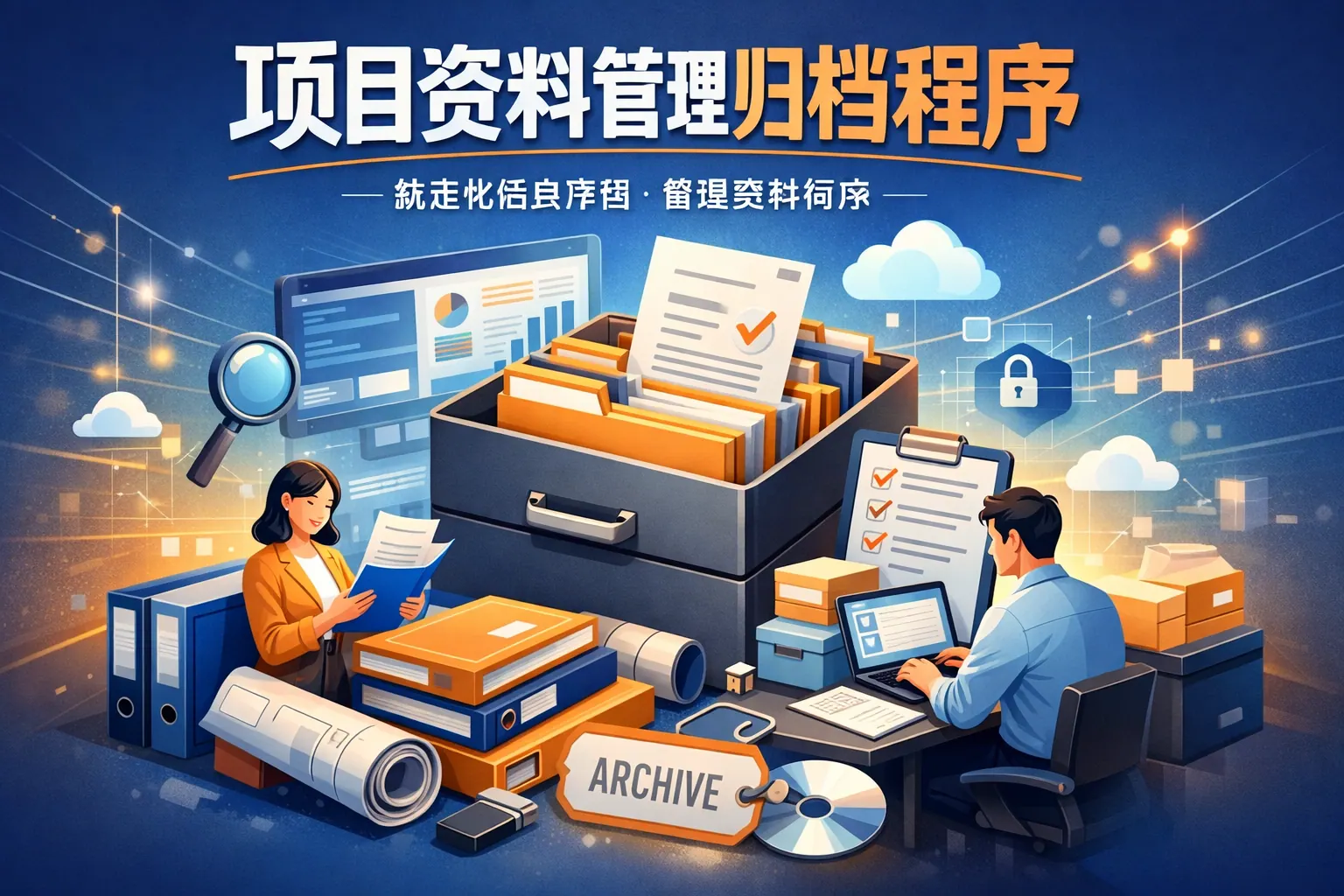 项目资料管理归档程序是