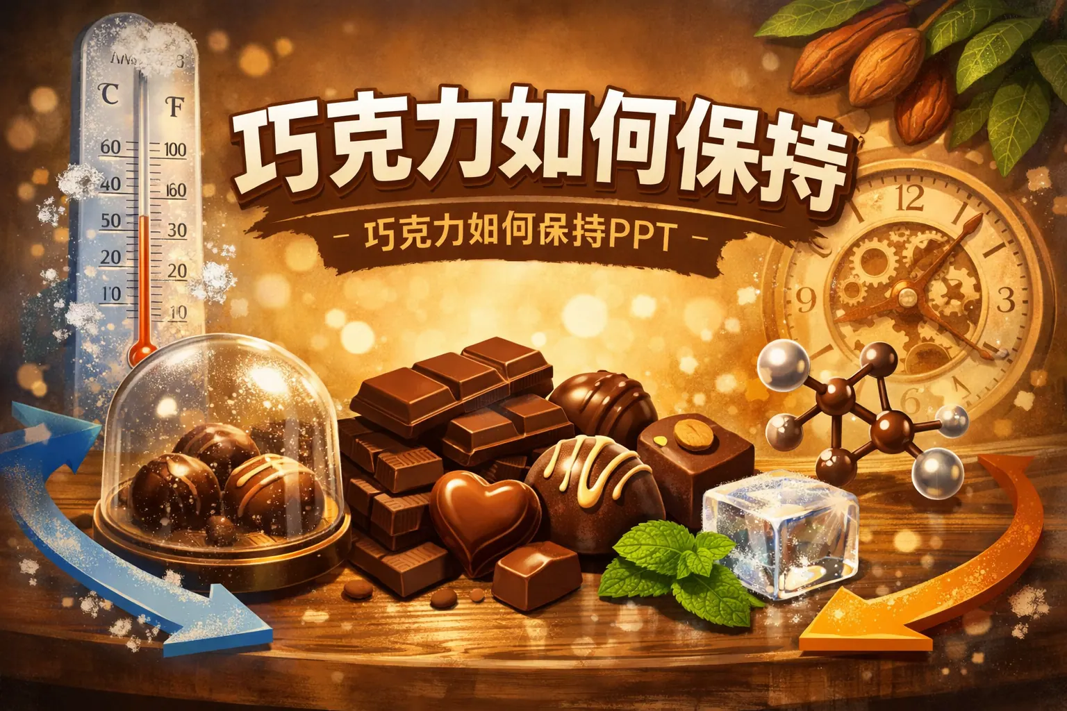 巧克力如何保持ppt