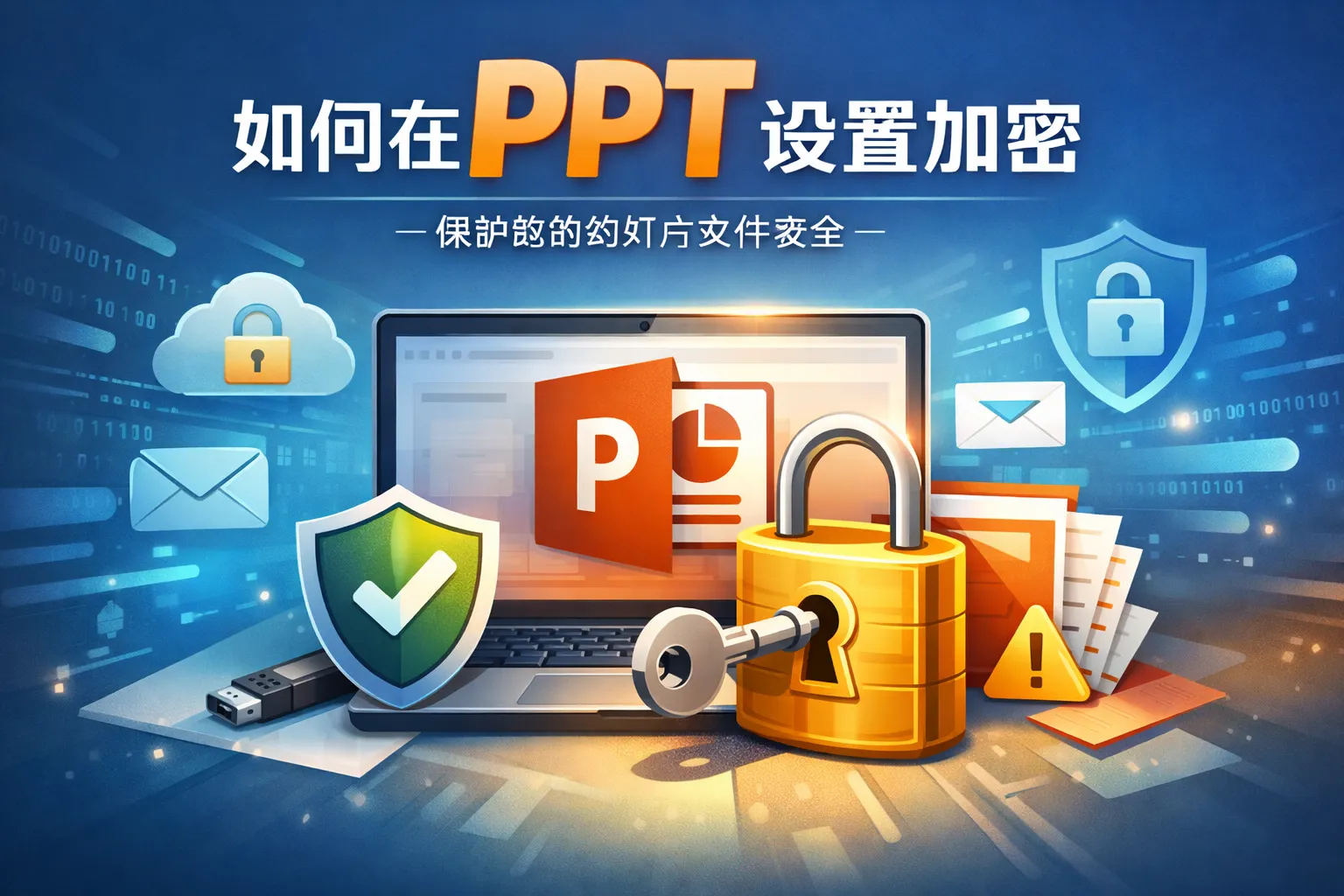 如何在ppt设置加密