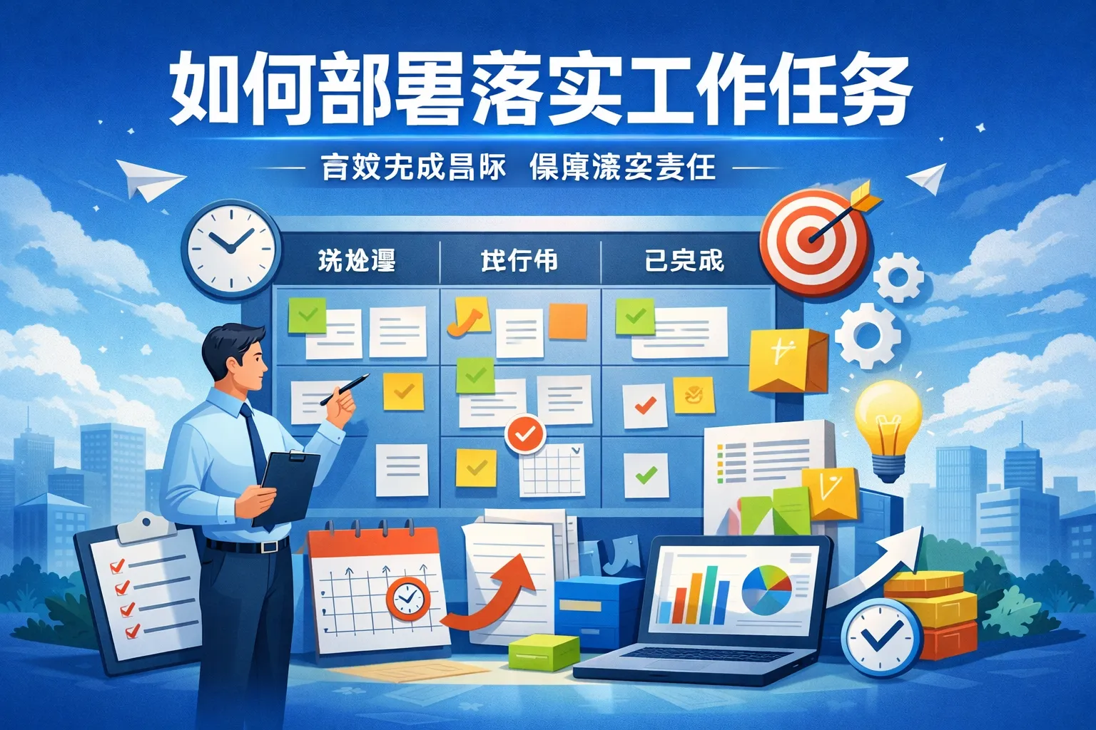 如何部署落实工作任务