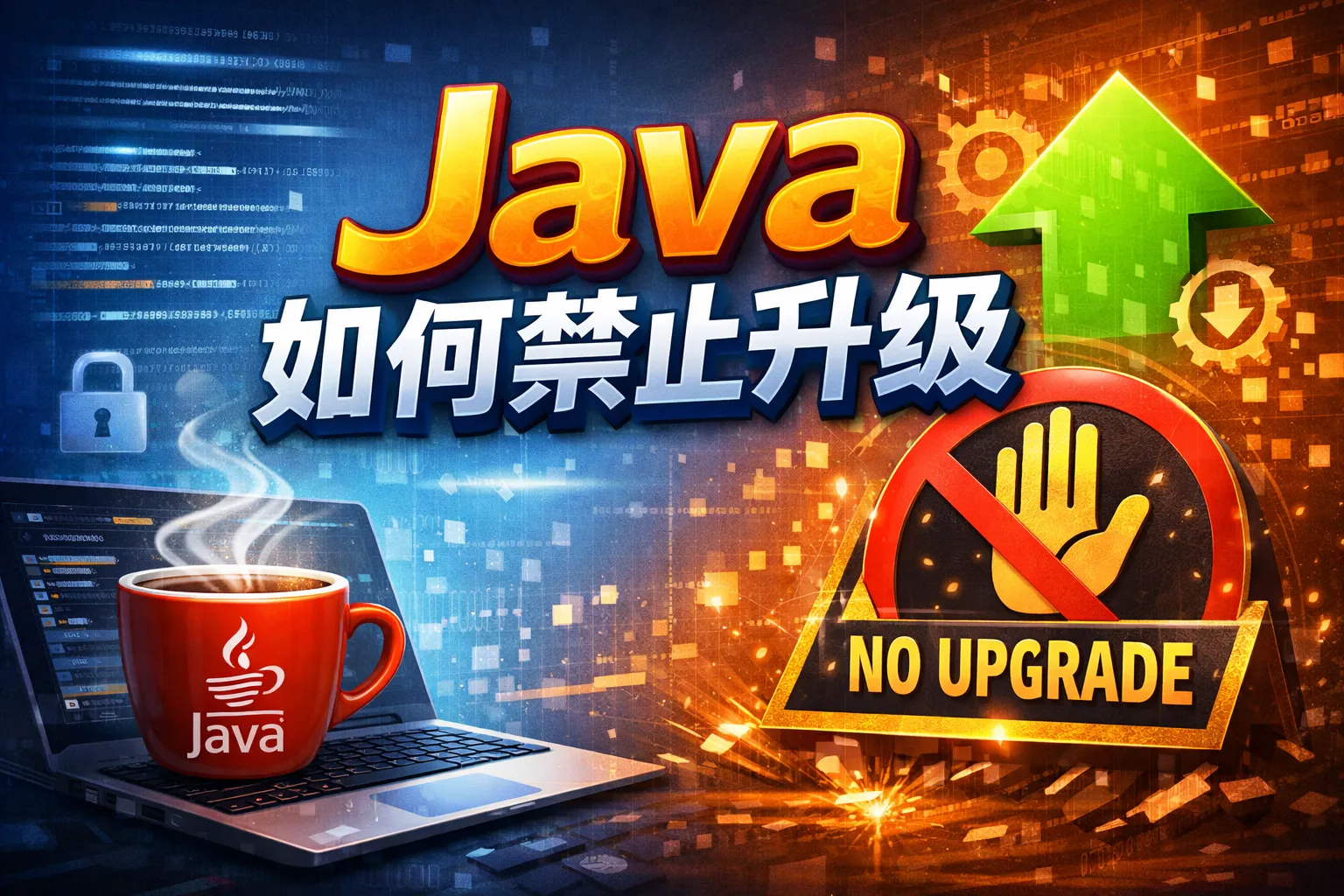 java如何禁止升级
